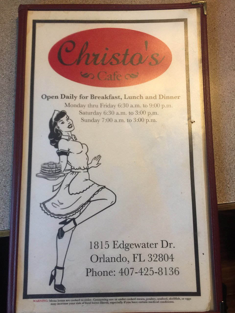 Christo`s Cafe